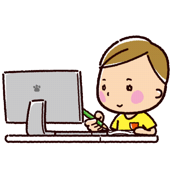 �I�����C�����Ƃ̃C���X�g�i�j�̎q�j�i3�J�b�g�j - �C���X�g����